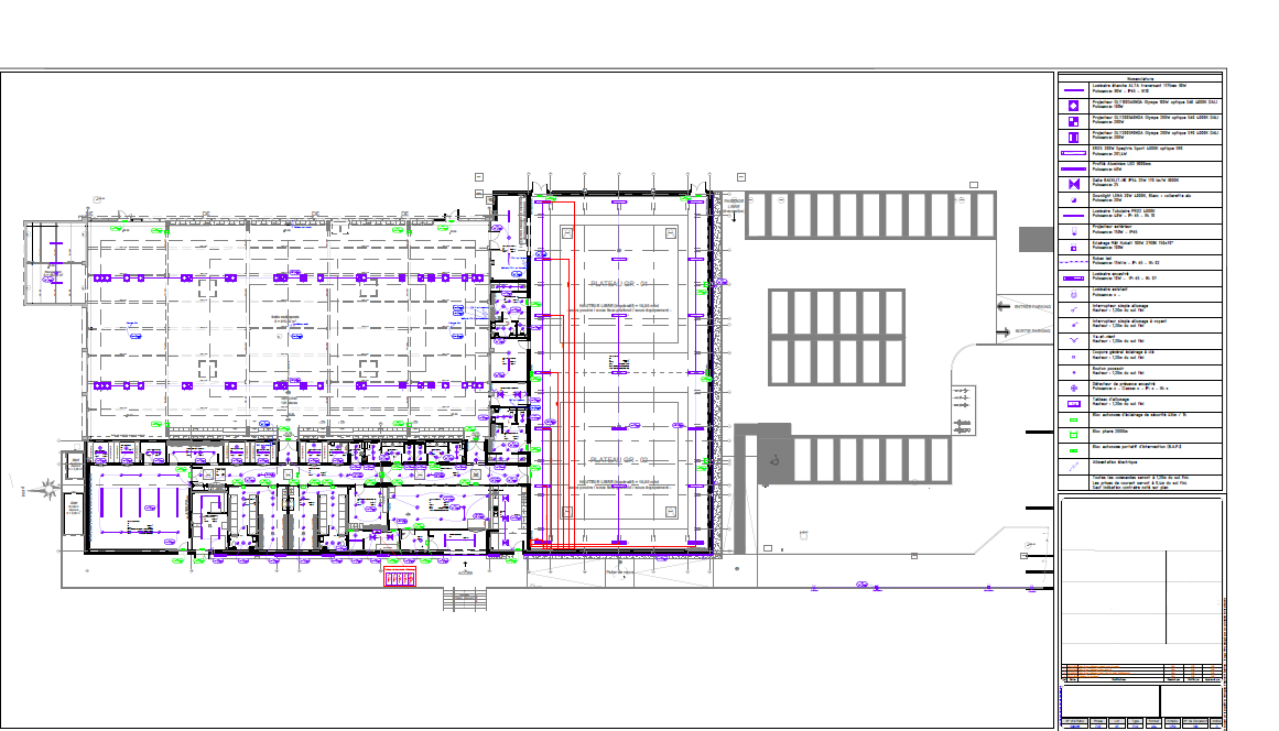 Plan d'implantation 1